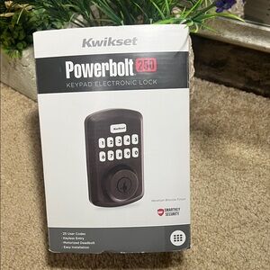 Kwikset Powerbolt 250 Keypad Electronic Lock - Venetian Bronze